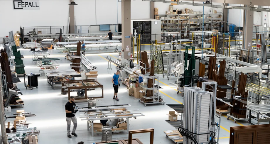 Produzione interna <strong>100% Made in Italy</strong>,<br> controllata in ogni fase
